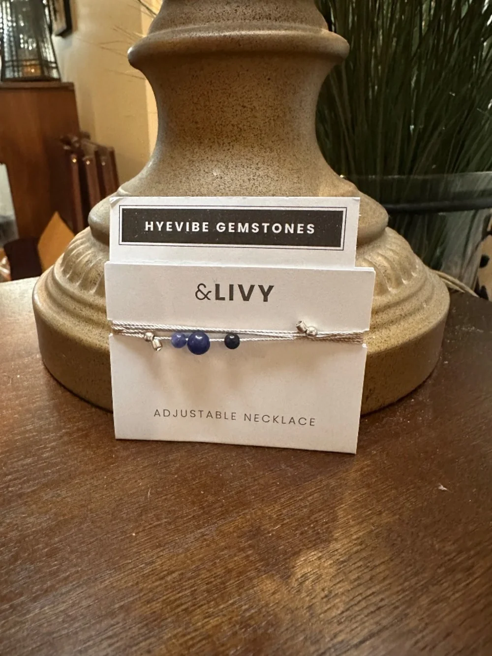 &Livy set of 3 satin adjustable necklaces